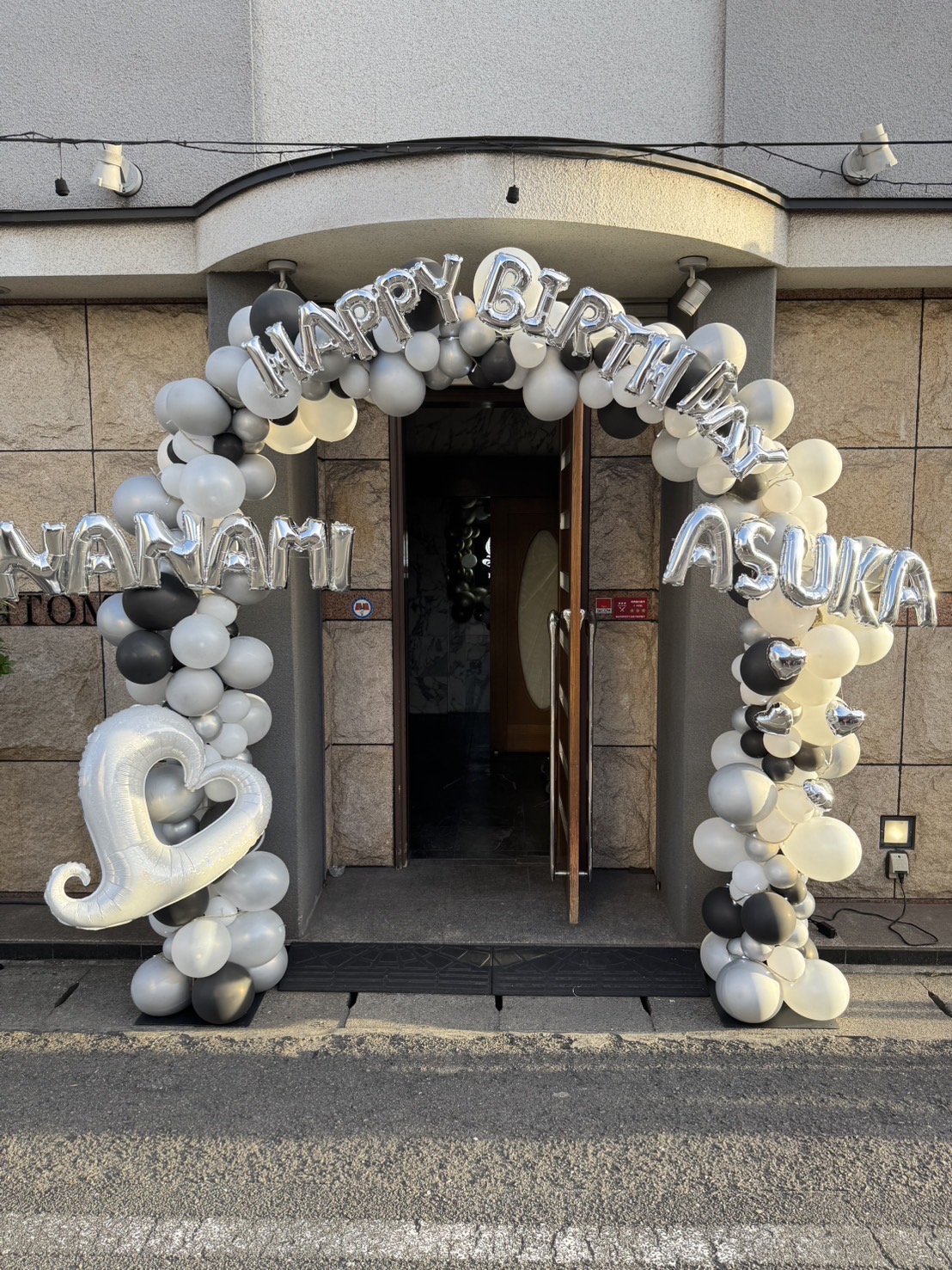 バルーンアーチ