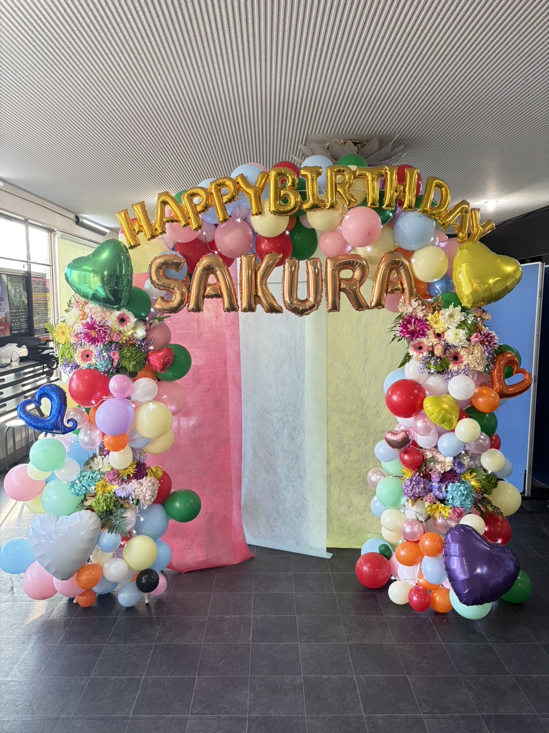 バルーンアーチ